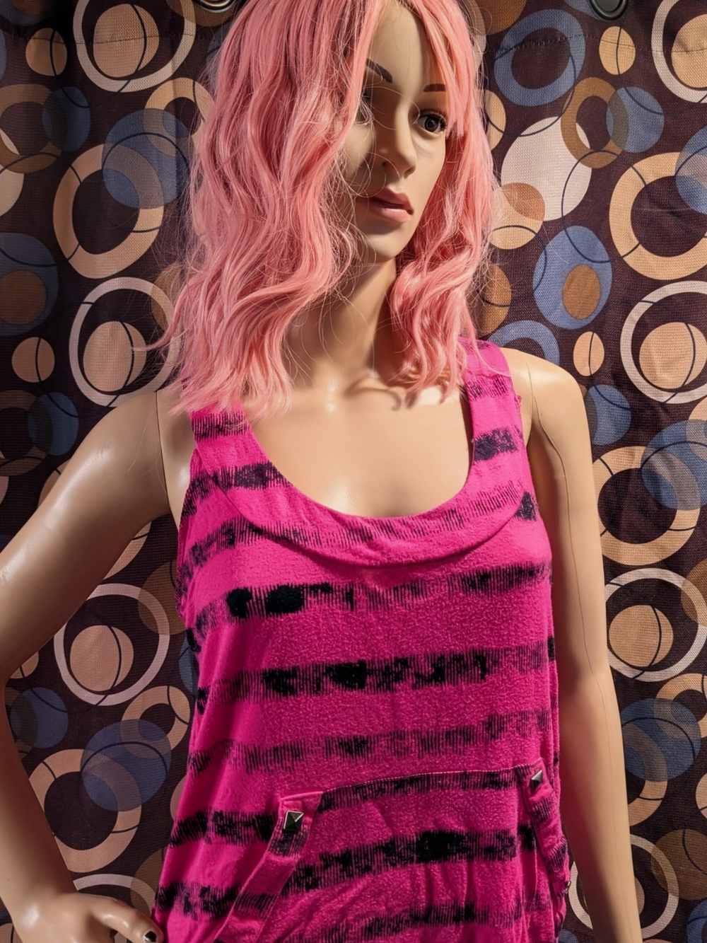 Vintage Hot Pink Tank Top